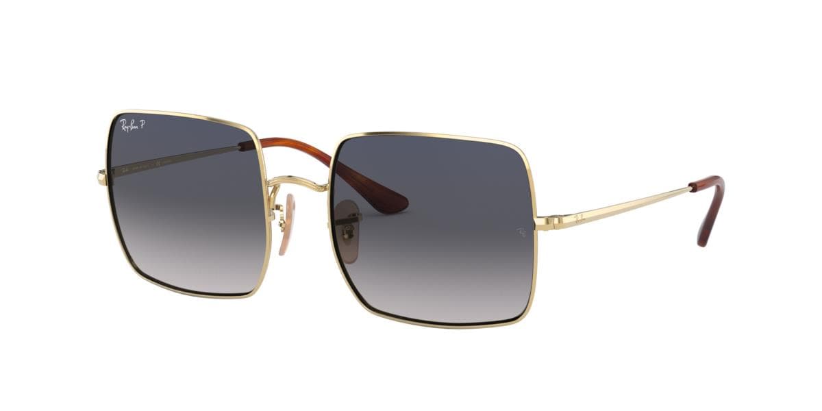 Ray-Ban RB1971 SQUARE 9147/78 RB1971 Sunglasses Gold 145mm Women