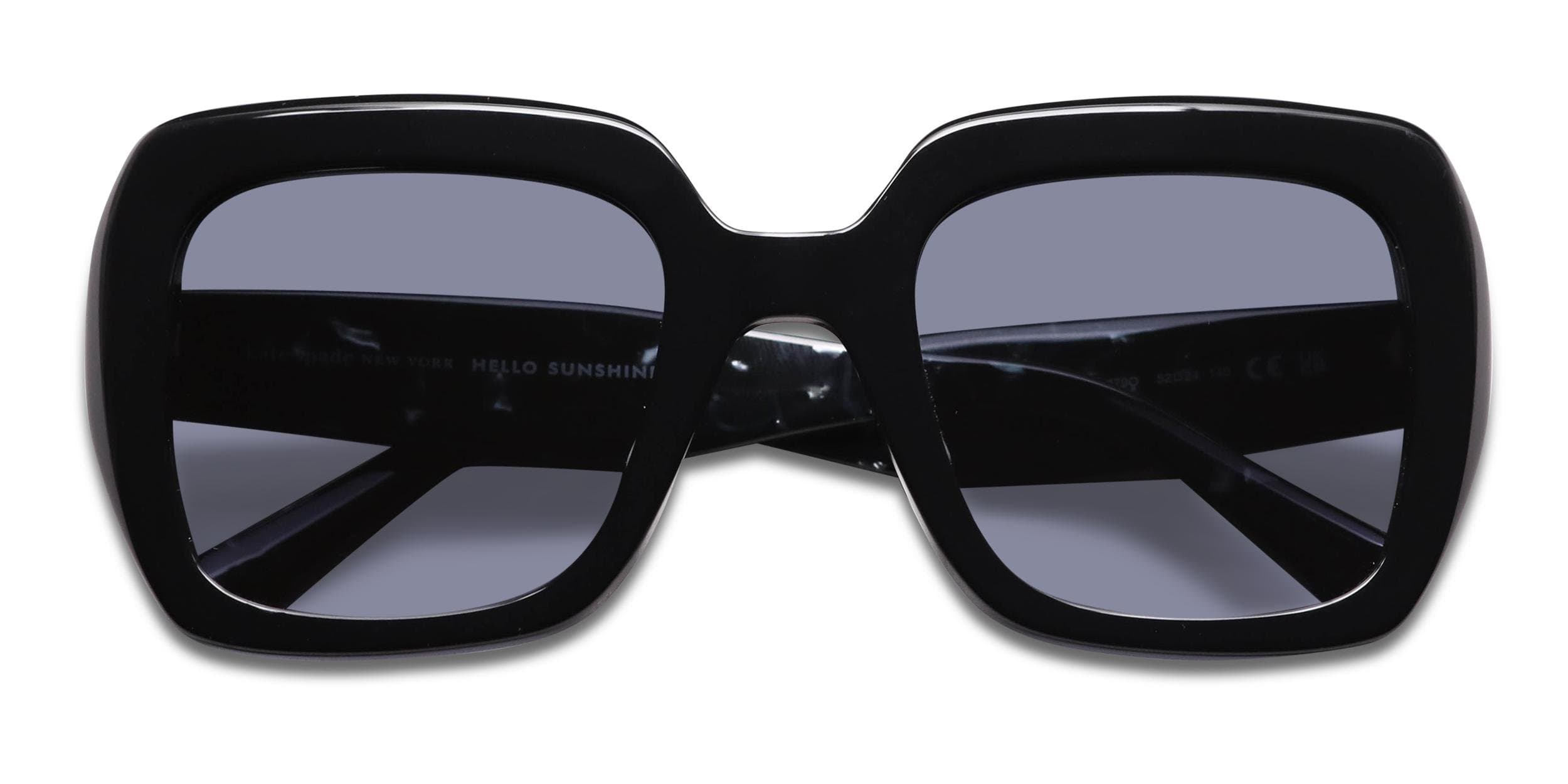 Kate Spade NAOMI/S 0807 9O Sunglasses Black 52mm 5