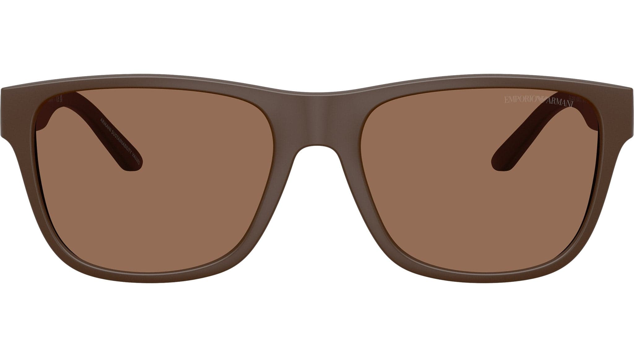 Emporio Armani 0EA4243 624373 Sunglasses Matte Brown 56mm Men 2