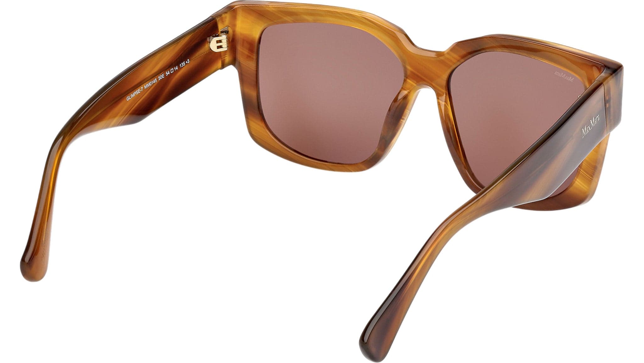 Max Mara MM0145 50E Sunglasses Dark Brown 54mm Women 5