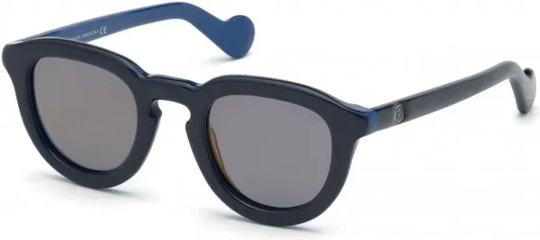 Moncler ML0079/S 92D Sunglasses Blue 48mm Unisex