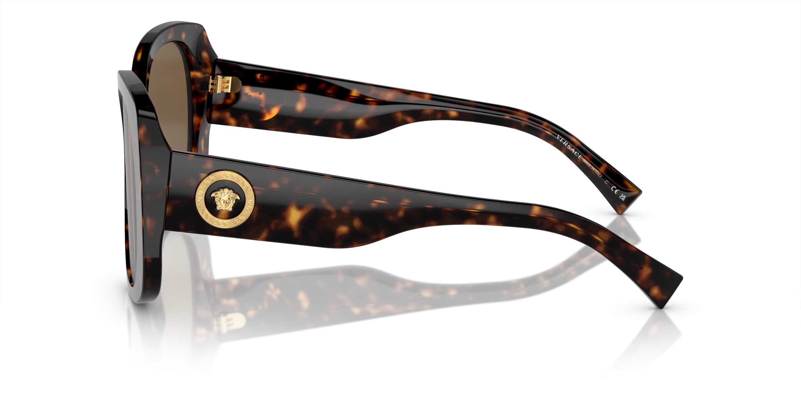 Versace 0VE4387 108/73 Sunglasses Havana 56mm Women 2