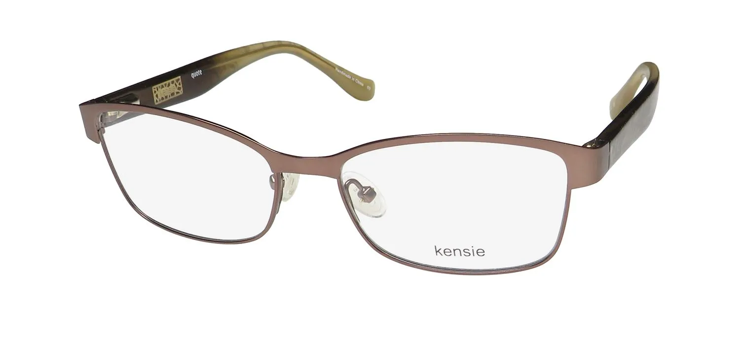 Kensie Quote br Eyeglasses Brown 50mm