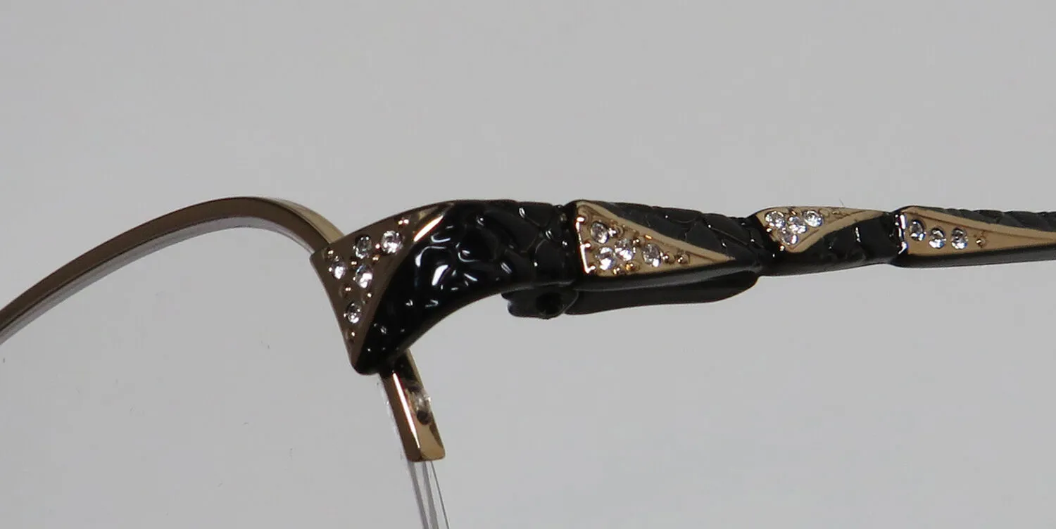 Dana Buchman Lady Ashley tg Eyeglasses Tiara Gold 55mm 6