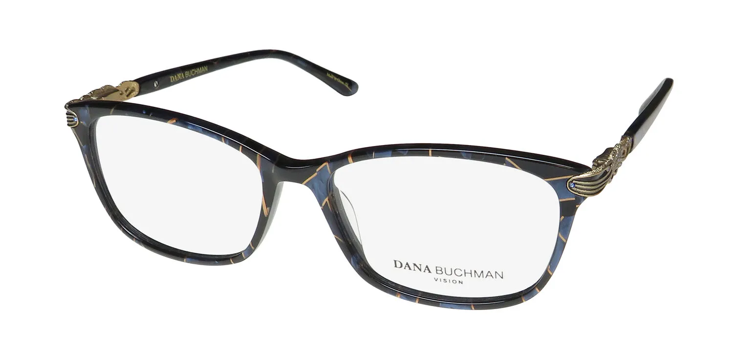 Dana Buchman Dina bl Eyeglasses Something Blue 53mm