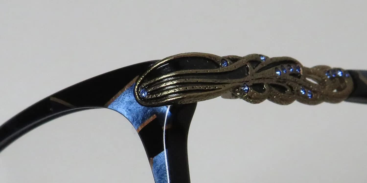 Dana Buchman Dina bl Eyeglasses Something Blue 53mm 6