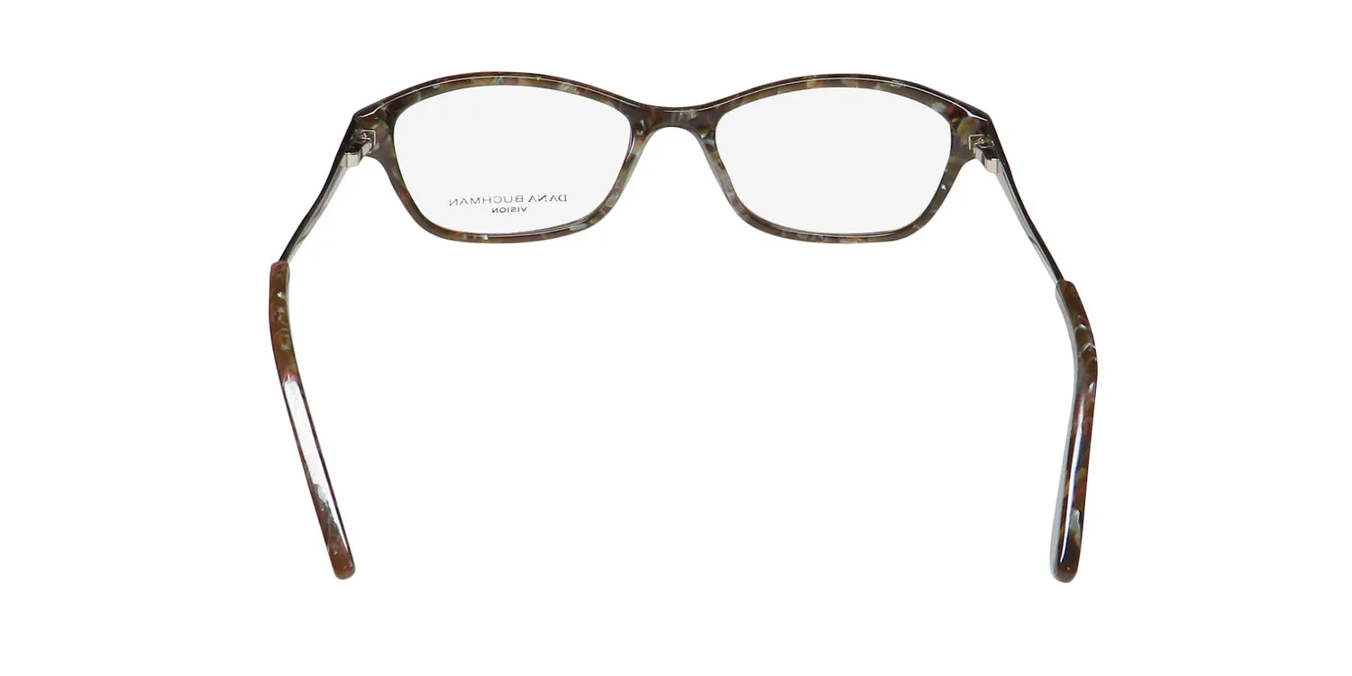 Dana Buchman Rosamund to Eyeglasses Marble Tortoise 51mm 5