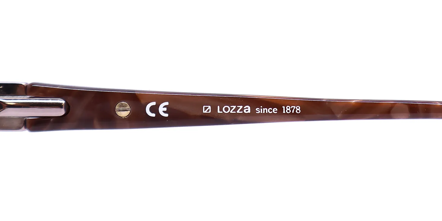 Lozza Vl2167s 0scl Eyeglasses Brown 53mm 7