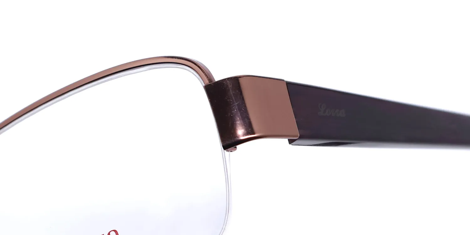 Lozza Vl2126 0r72 Eyeglasses Brown 52mm 6