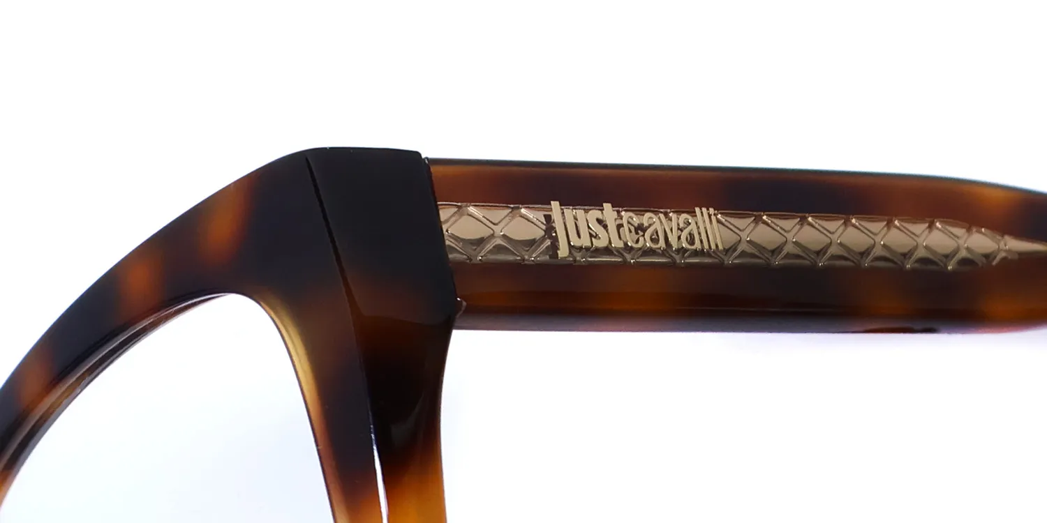 Just Cavalli Vjc005 09aj Eyeglasses Havana Brown 55mm 6
