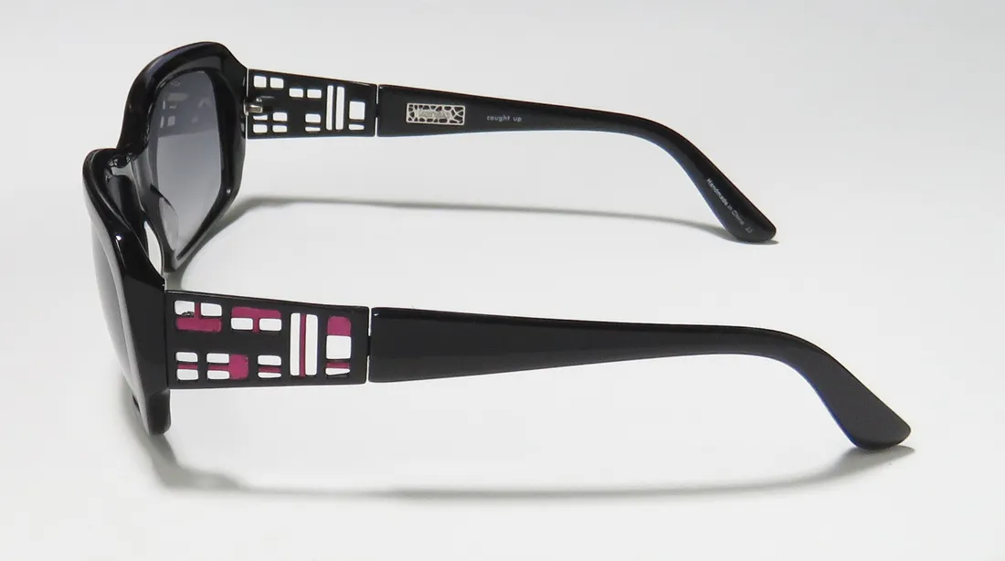 Kensie Caught Up bk Sunglasses Black 57mm 4