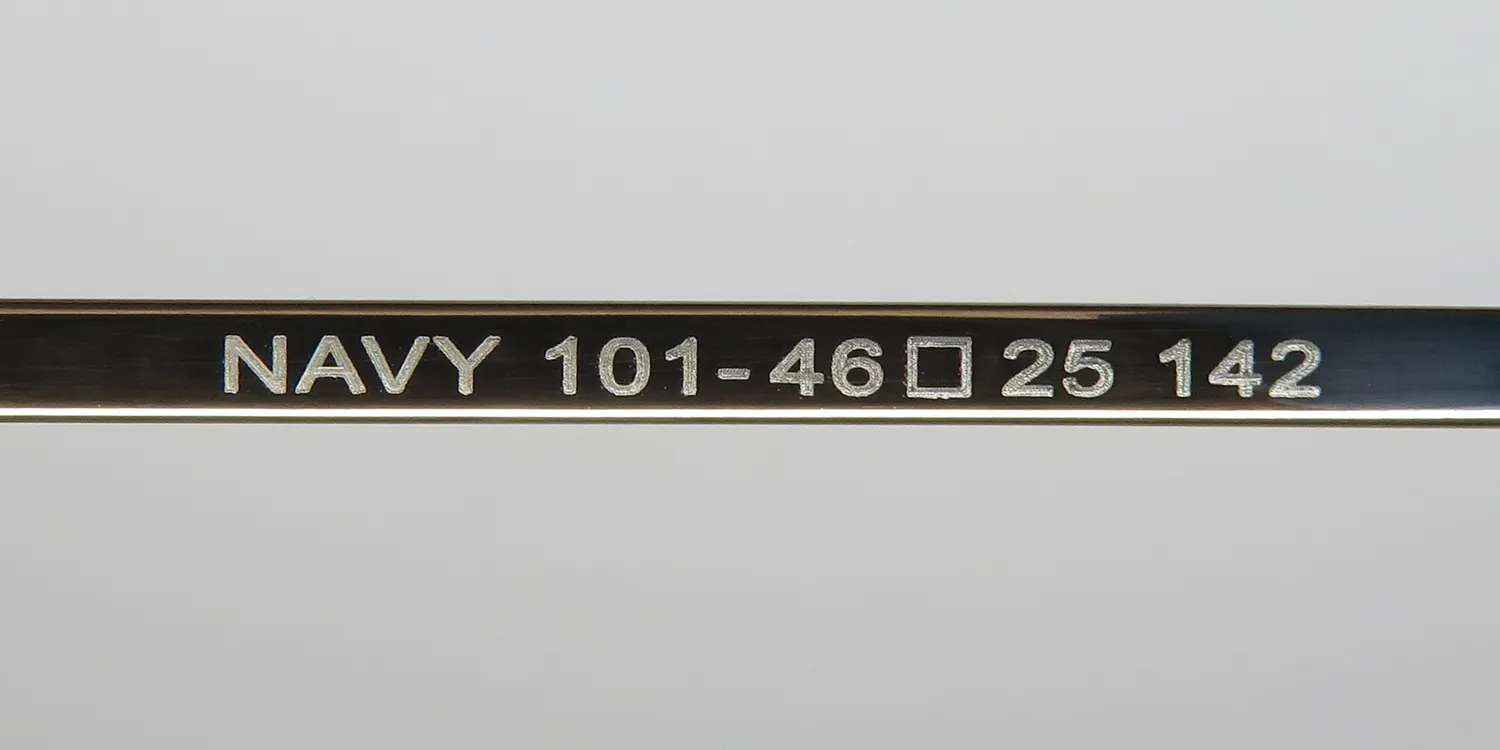 Harry Lary Navy 101 Eyeglasses Black 46mm 8