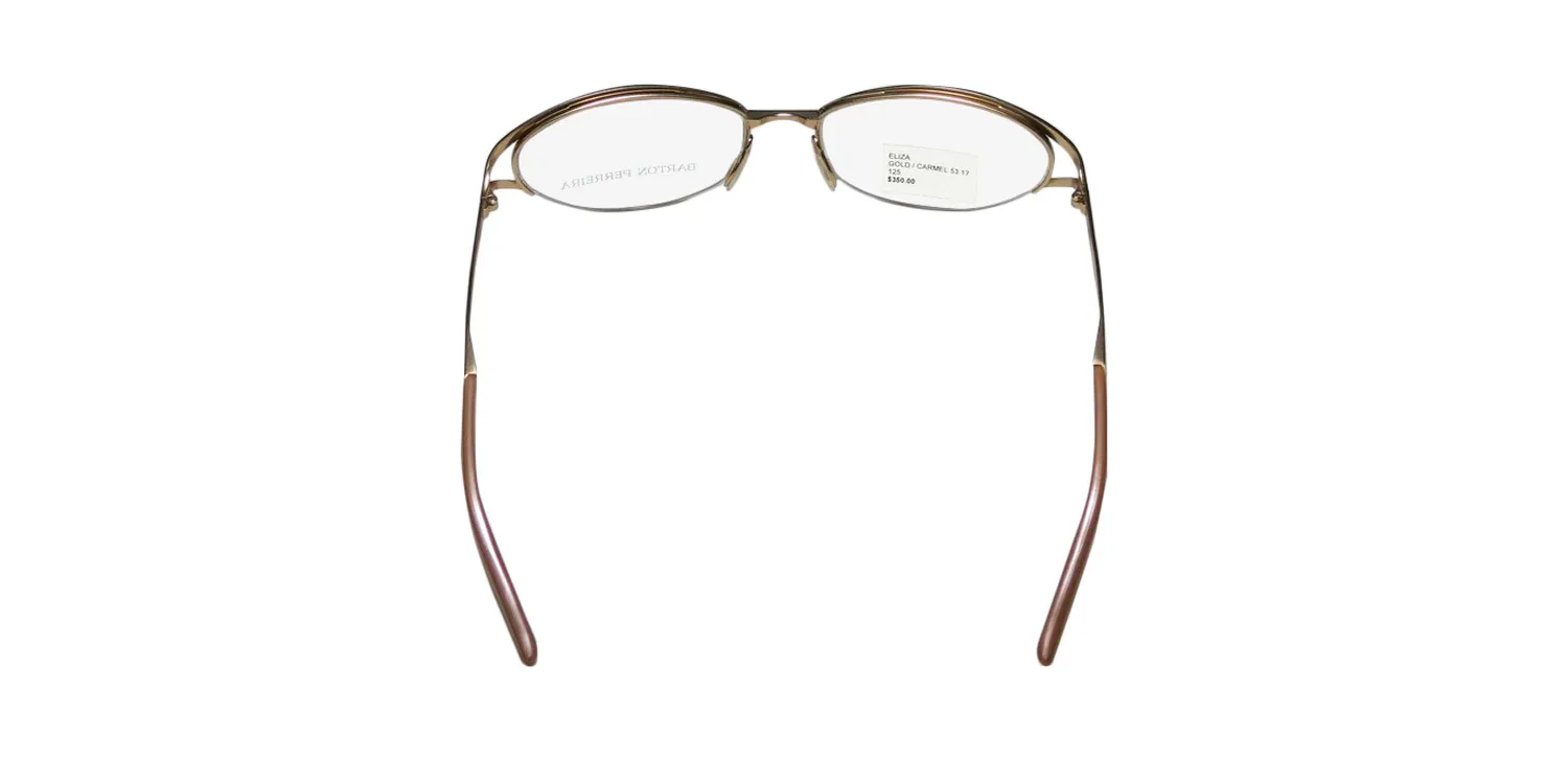 Barton Perreira Eliza gos/car Eyeglasses Cream Brown 53mm 5