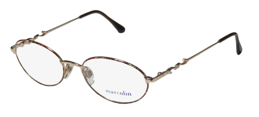 Marcolin 7191 716 Eyeglasses Gold 52mm