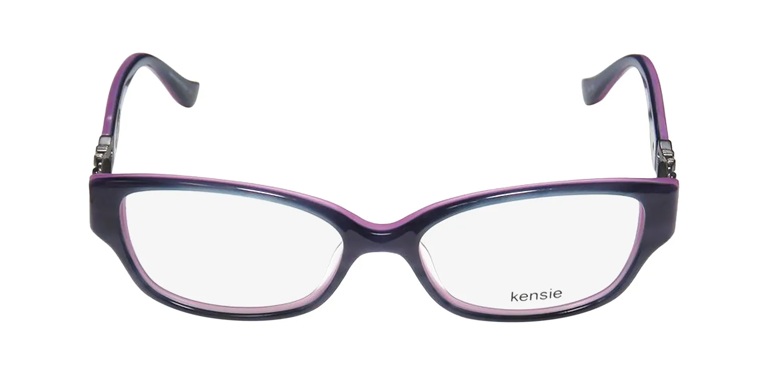 Kensie Shine bl Eyeglasses Blue 49mm 3
