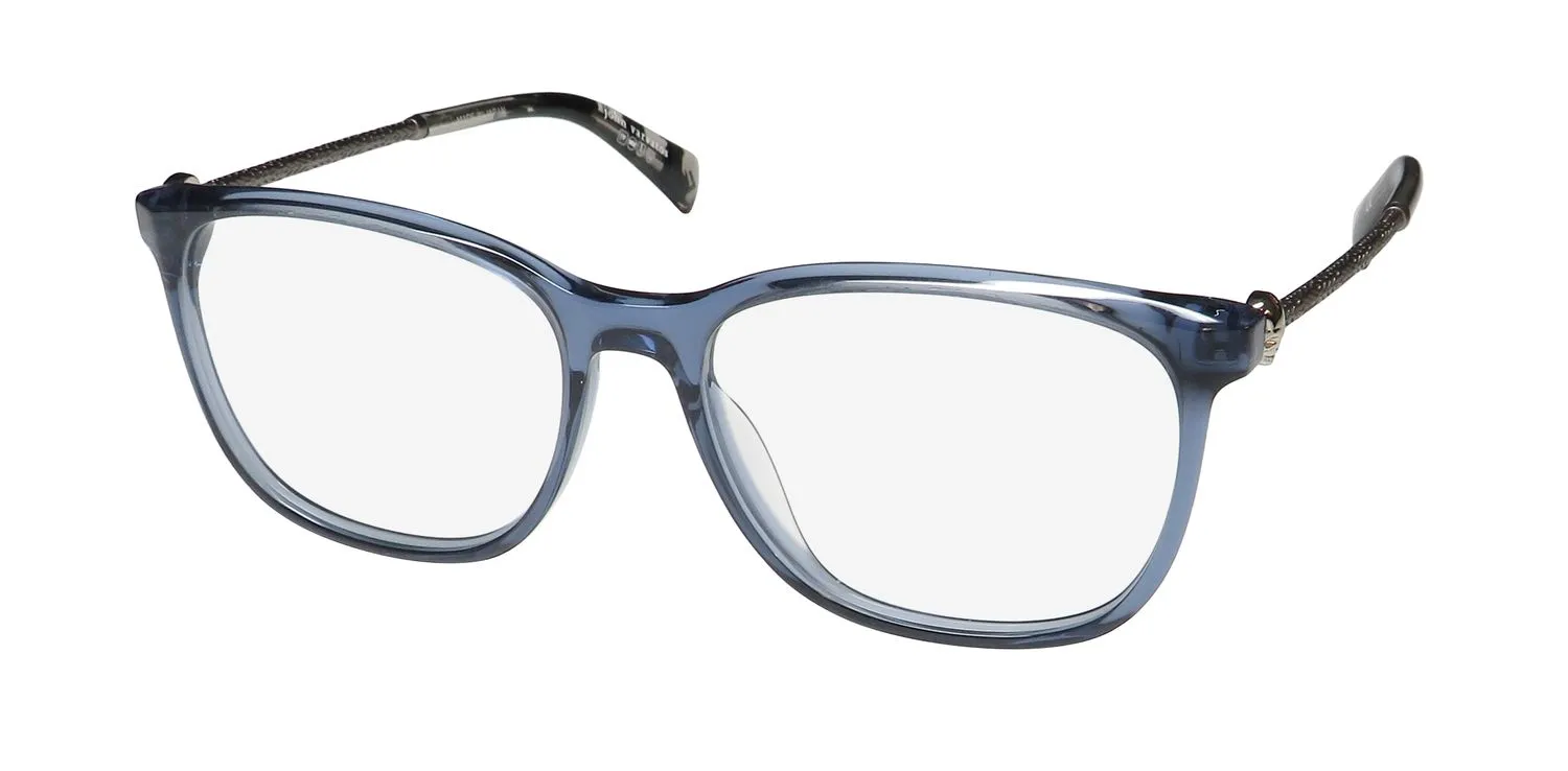 John Varvatos V419 blue smoke Eyeglasses Blue Smoke 54mm
