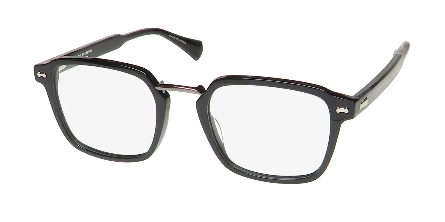 John Varvatos Vjv427 black Eyeglasses Black 49mm