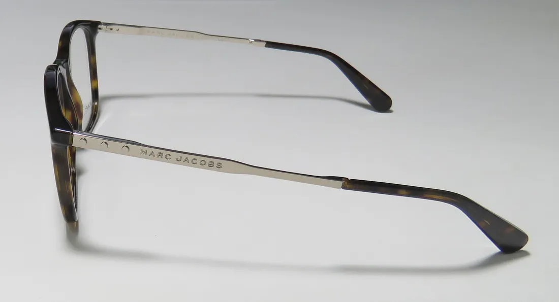 Marc Jacobs 602 aqt Eyeglasses Dark Havana Ltgld 53mm Unisex 4