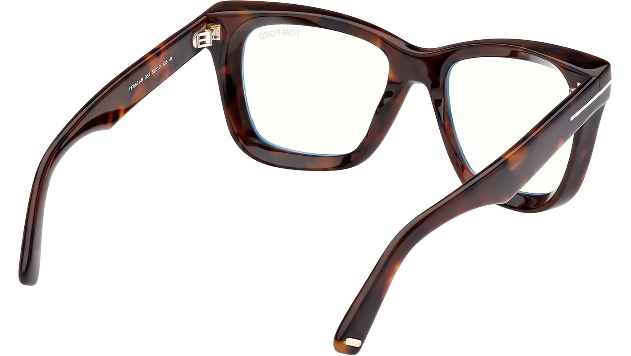 Tom Ford FT5881-B 052 Eyeglasses Dark Havana 52mm Women 5