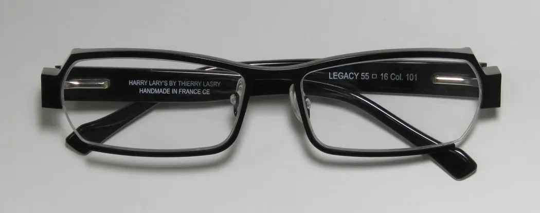 Harry Lary Legacy 101 Eyeglasses Black 55mm 2