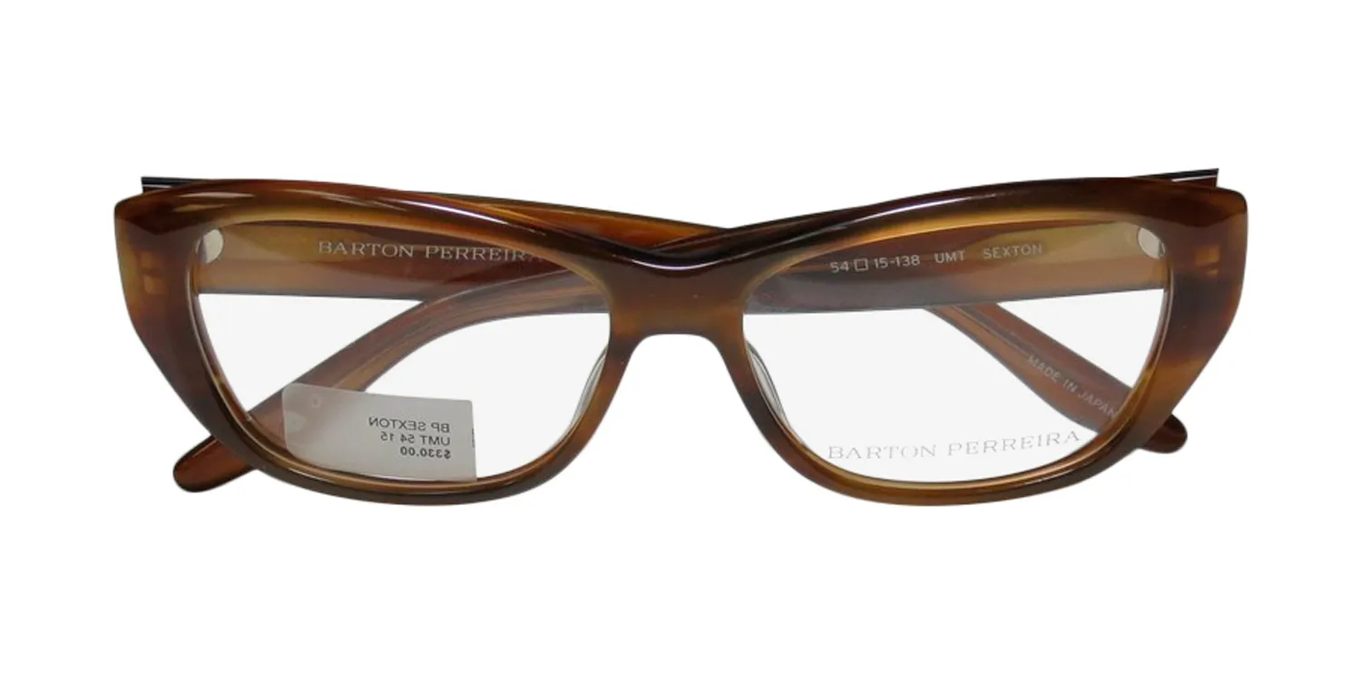 Barton Perreira Sexton umt Eyeglasses Brown 54mm 2