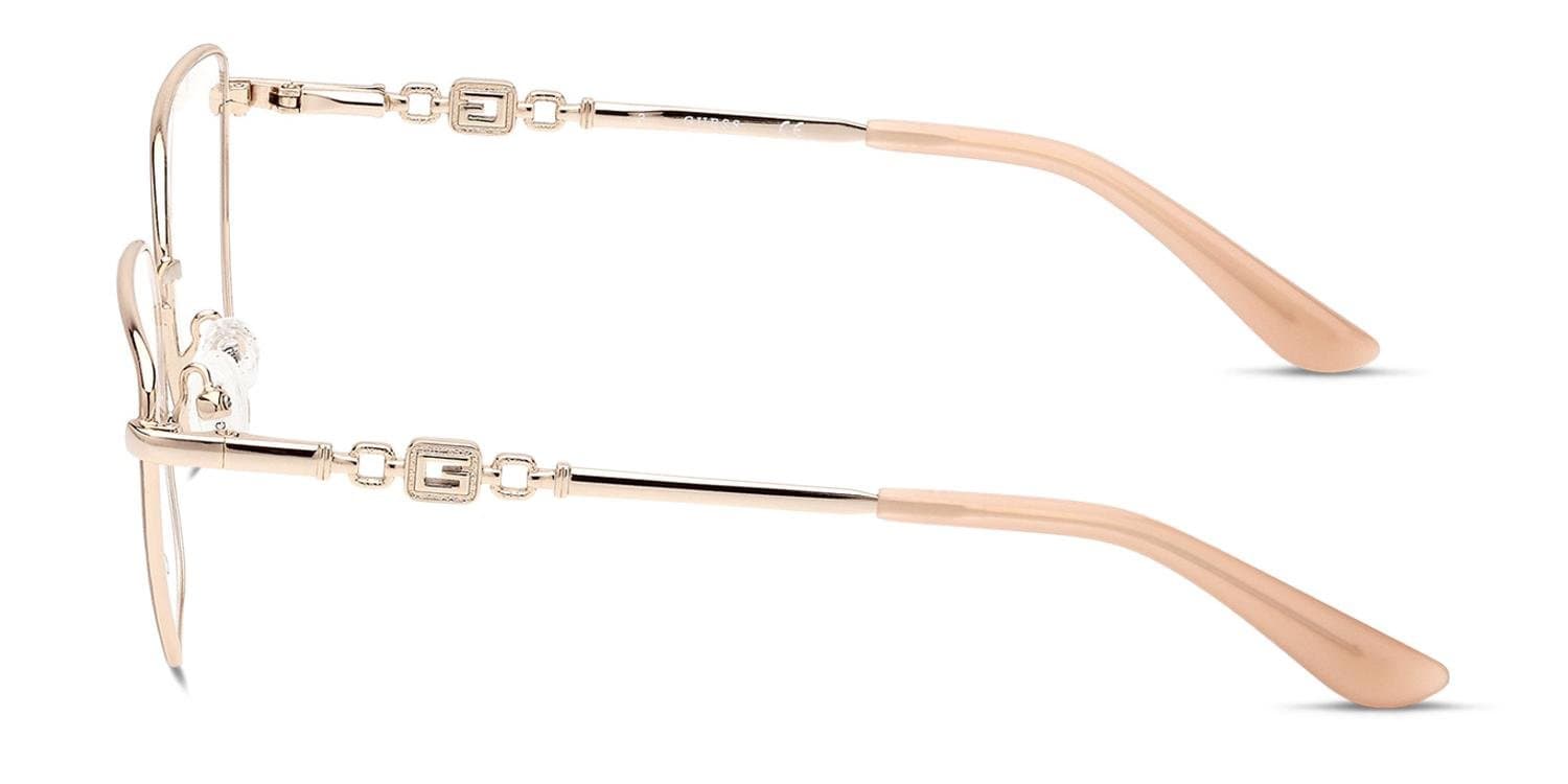Guess GU2952 059 Eyeglasses Shiny Pale Gold 55mm 3