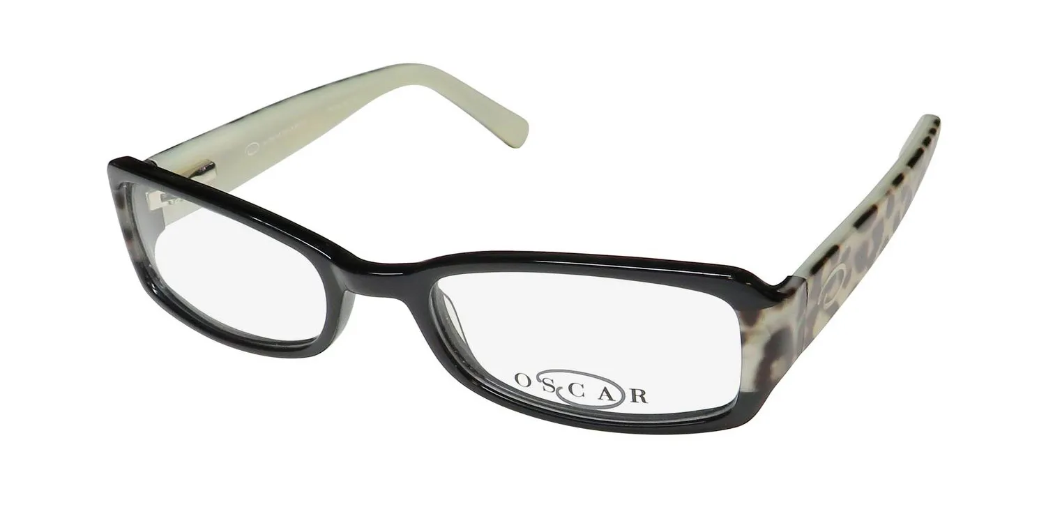 Oscar de la Renta Osl 318 001 Eyeglasses Black 53mm