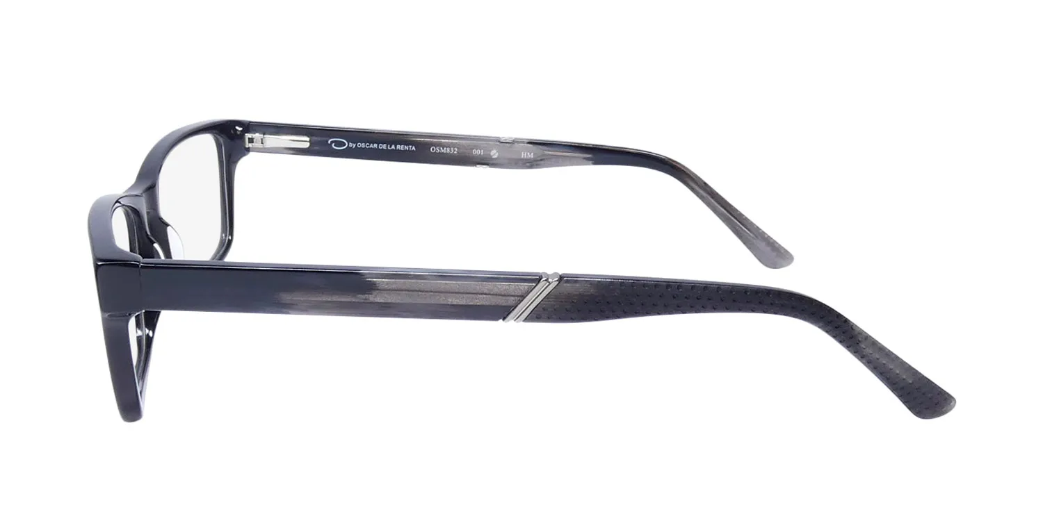 Oscar de la Renta Osm 832 001 Eyeglasses Black 55mm 4