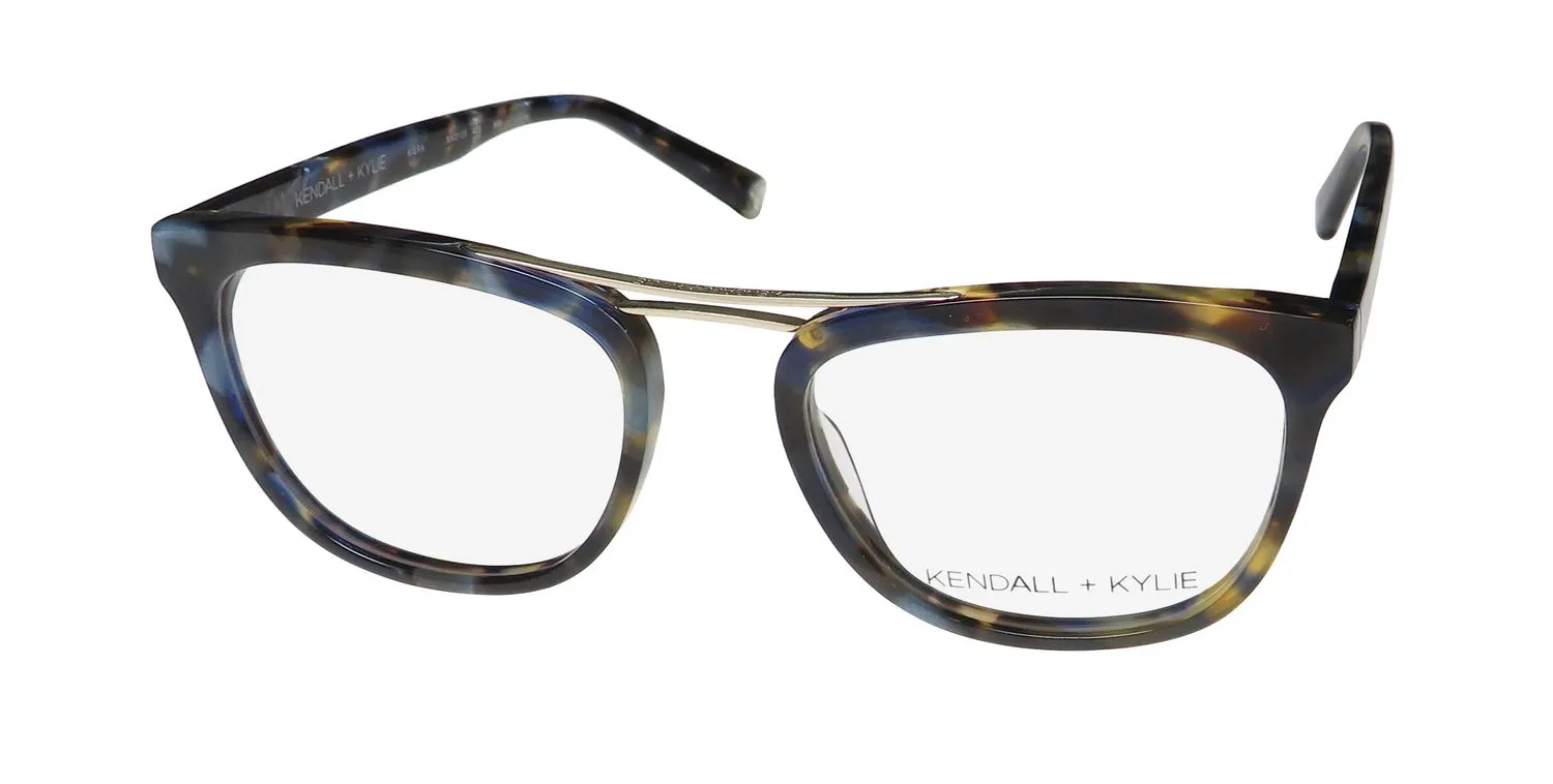 Kendall + Kylie Kko133 Kiera 423 Eyeglasses Blue 51mm