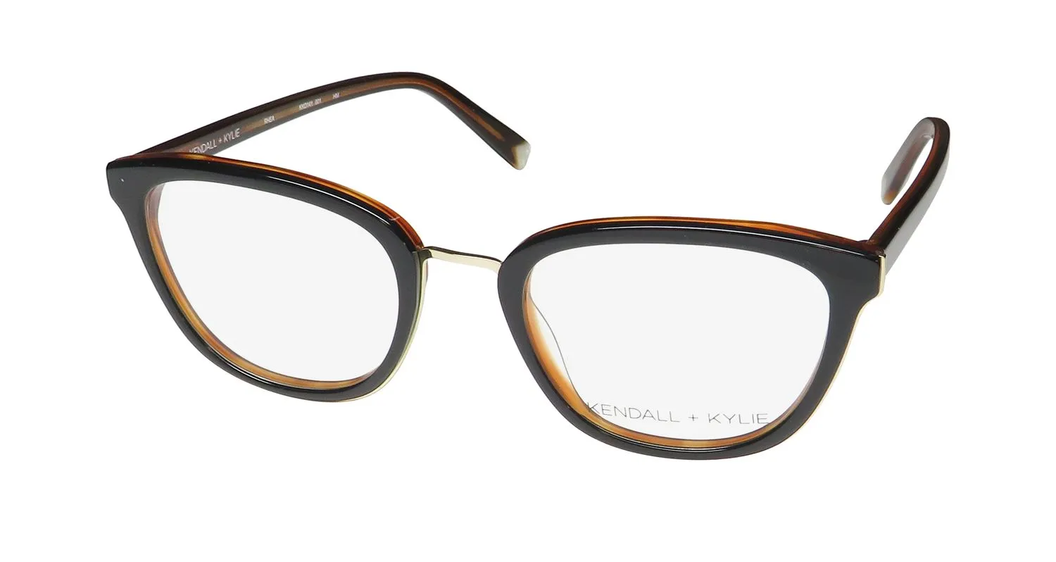 Kendall + Kylie Kko141 Rhea 001 Eyeglasses Black 50mm