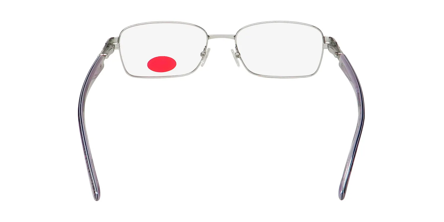 Oscar de la Renta Osl 505 045 Eyeglasses Shiny Silver 53mm 5
