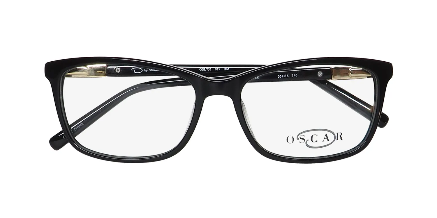 Oscar de la Renta Osl 731 019 Eyeglasses Black 55mm 2