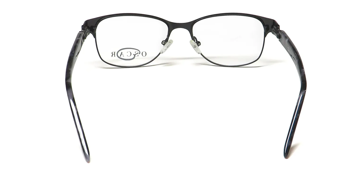 Oscar de la Renta Osl 115 001 Eyeglasses Black 50mm 5