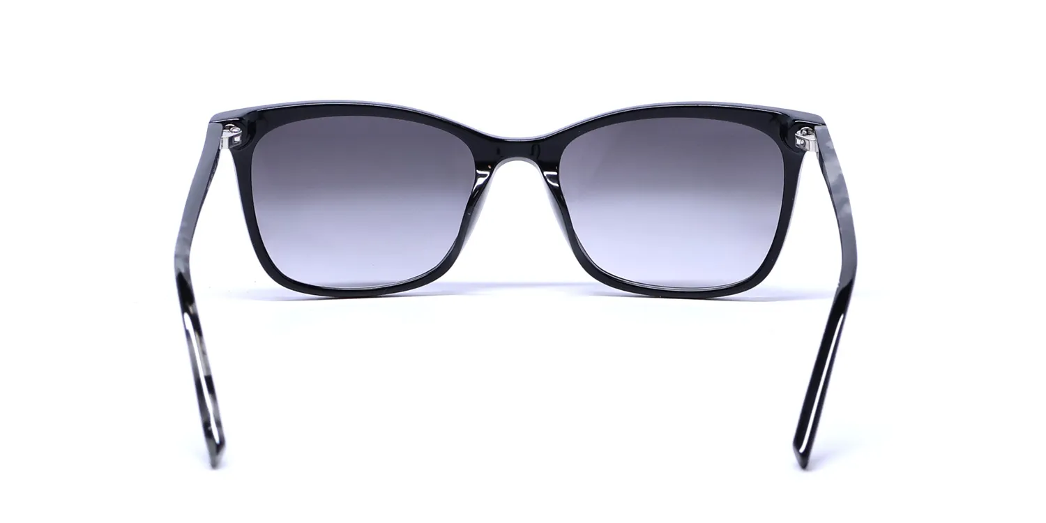 DKNY DK500S 001 Sunglasses Black 54mm 5