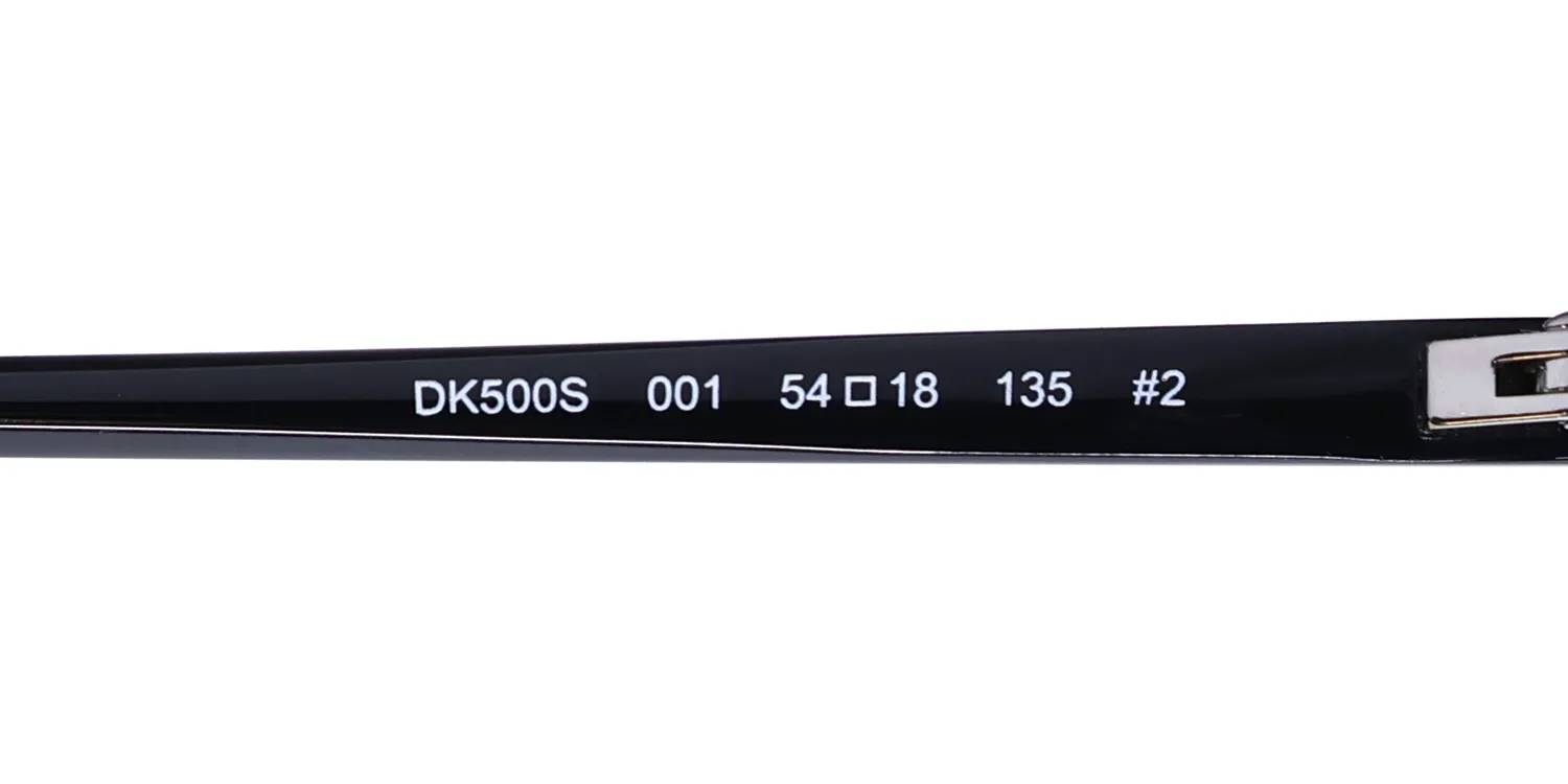 DKNY DK500S 001 Sunglasses Black 54mm 8
