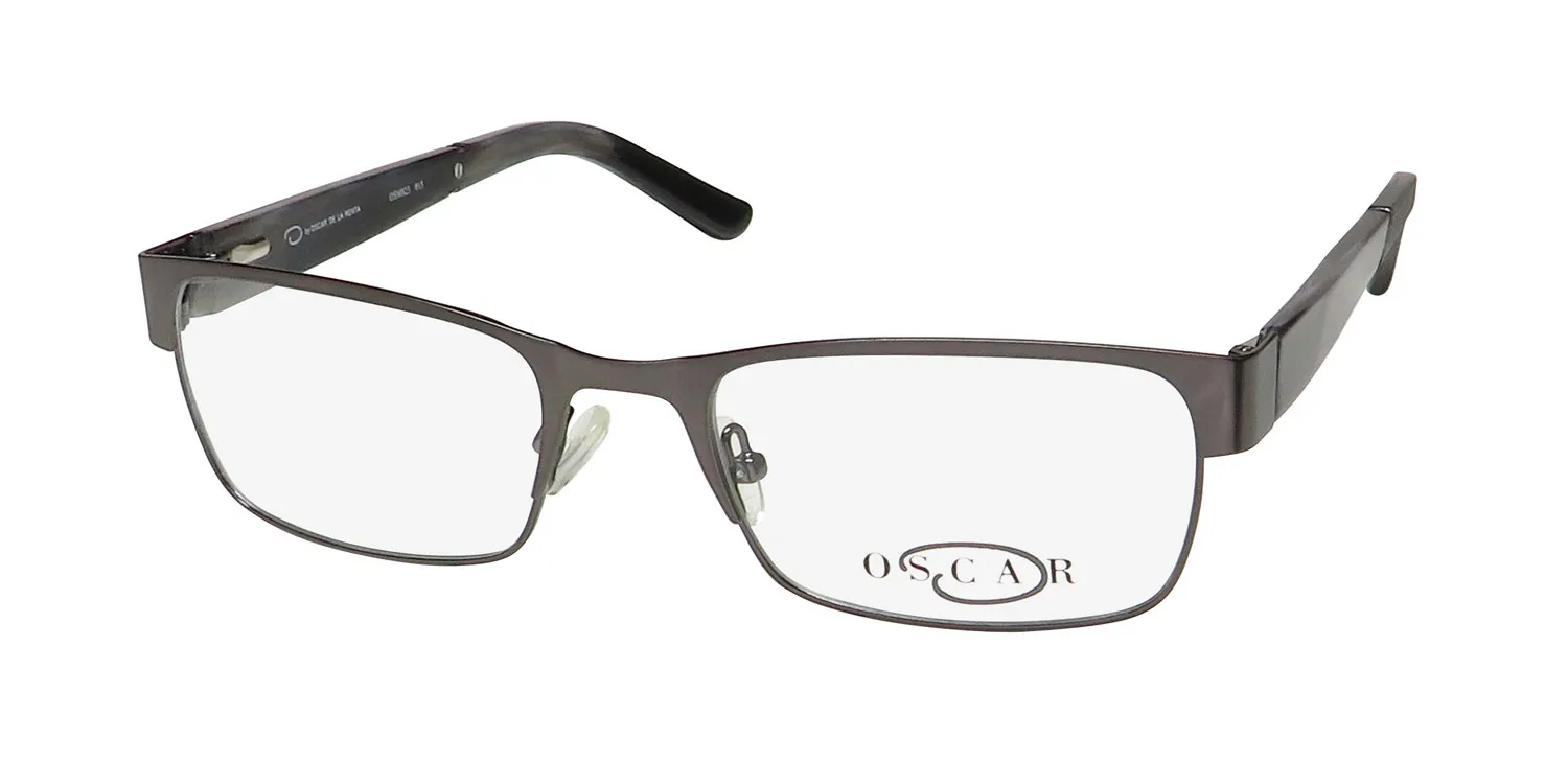 Oscar de la Renta Osm823 015 Eyeglasses Matte Gunmetal 52mm