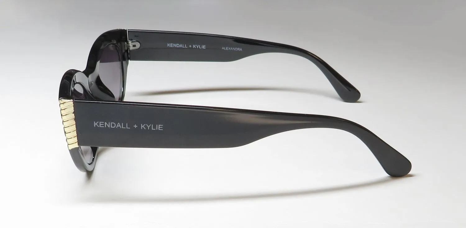 Kendall + Kylie Kk5143ce Alexandra 001 Sunglasses Black 0mm 4