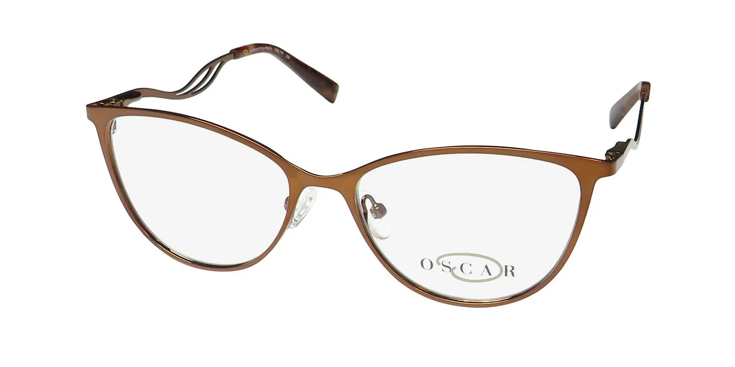 Oscar de la Renta Osl749 200 Eyeglasses Brown 53mm