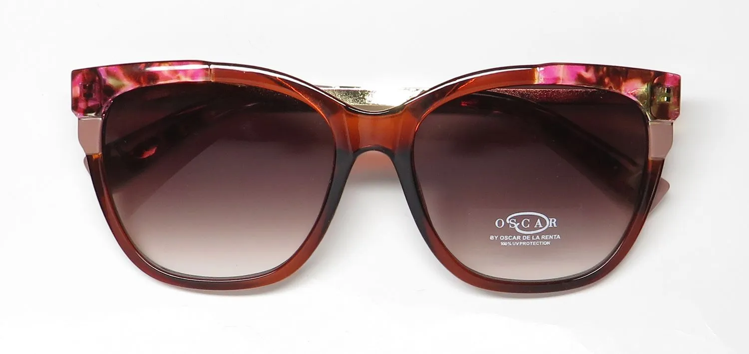 Oscar de la Renta Oscar 1368 200 Sunglasses Brown 55mm 2