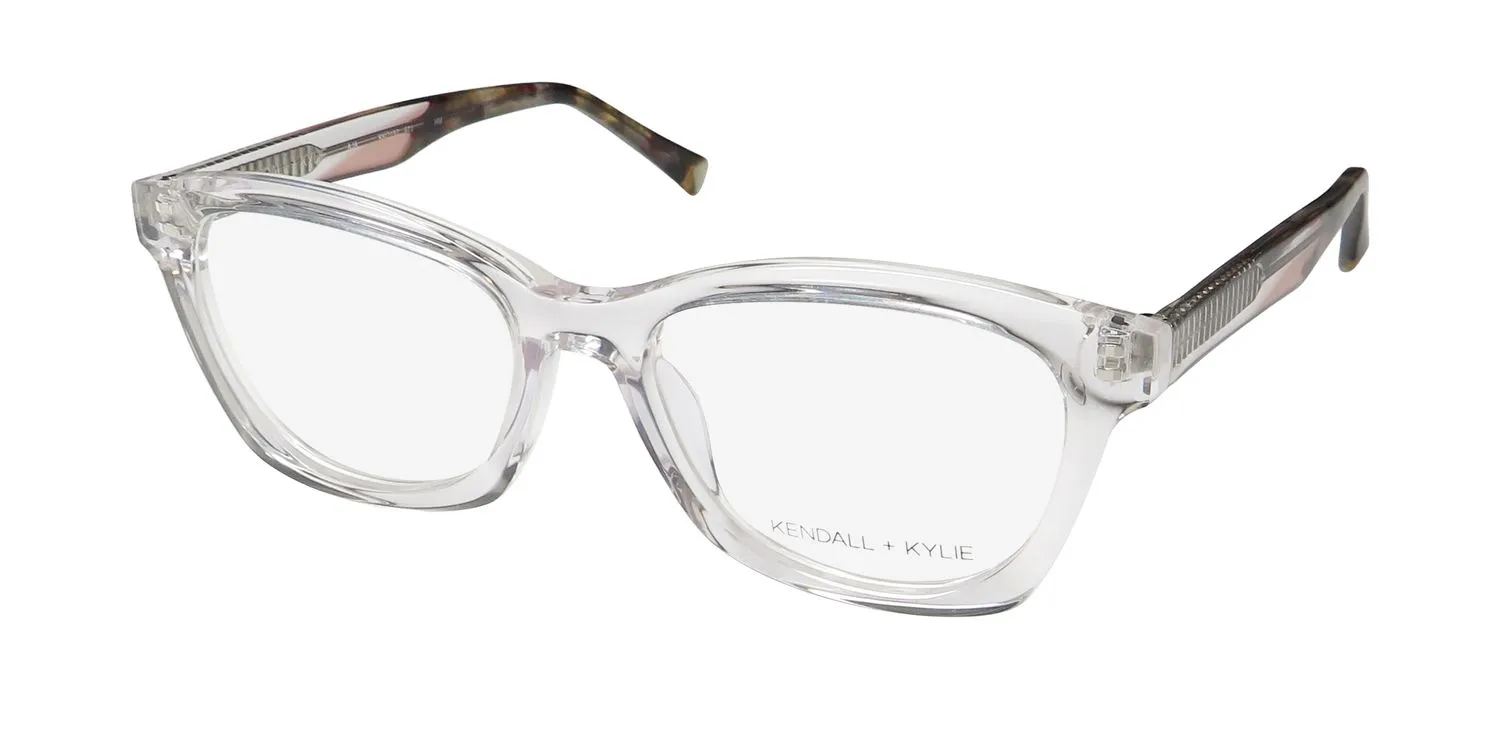 Kendall + Kylie Kko192 Aja 971 Eyeglasses Crystal 52mm