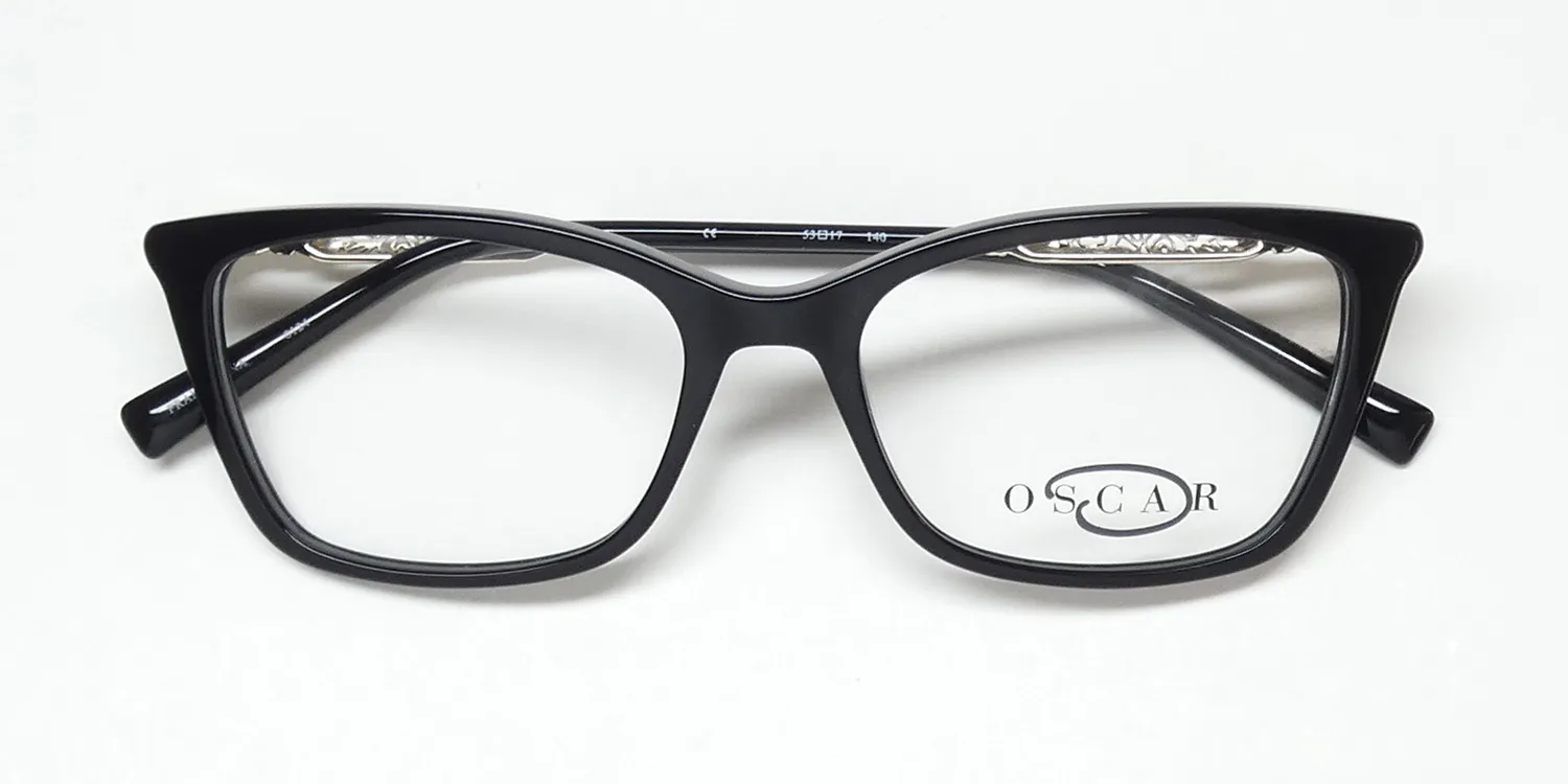 Oscar de la Renta Osl 780 001 Eyeglasses Black 53mm 2