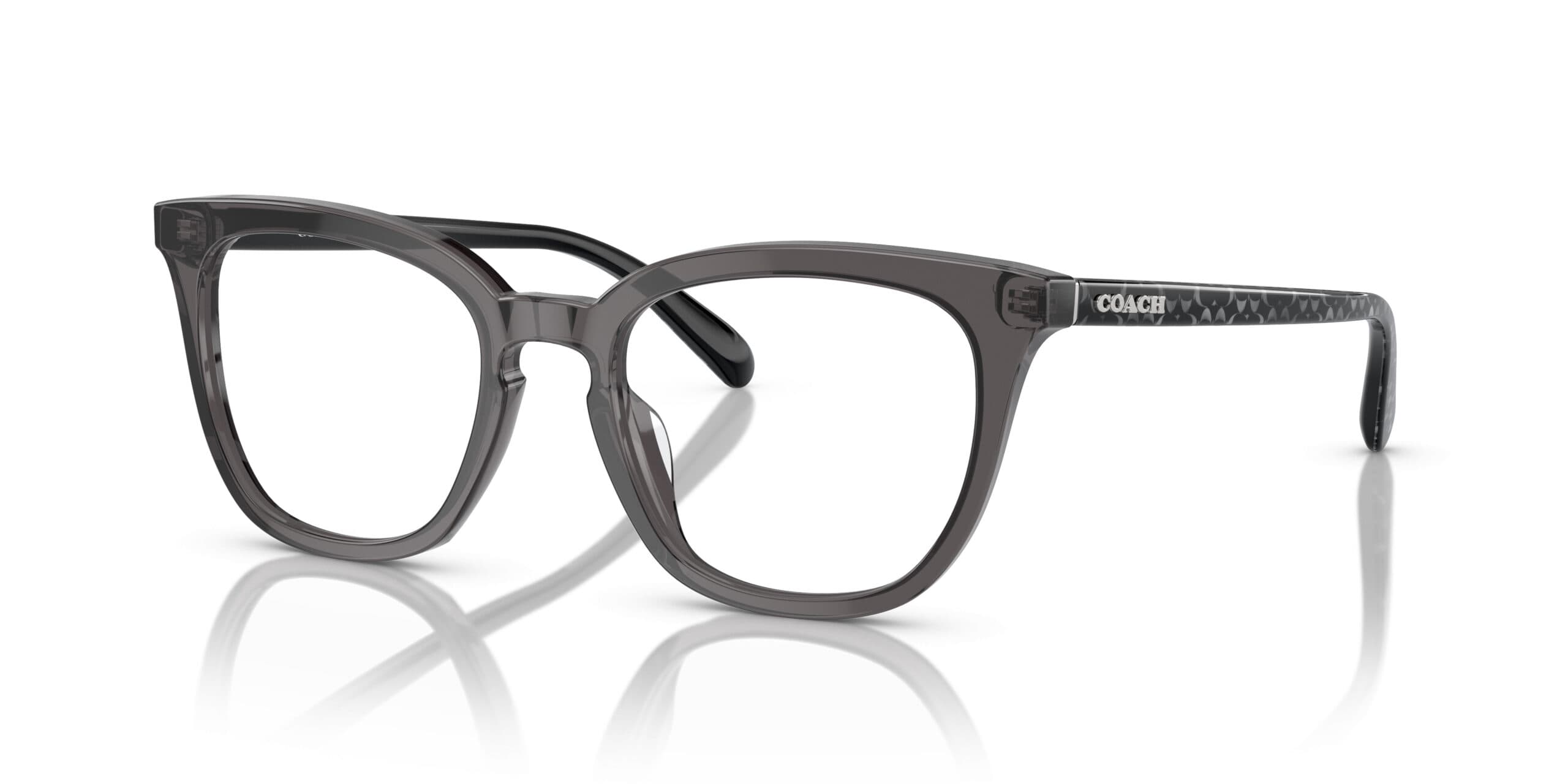 Coach 0HC6222F 5785 Eyeglasses Transparent Grey 53mm