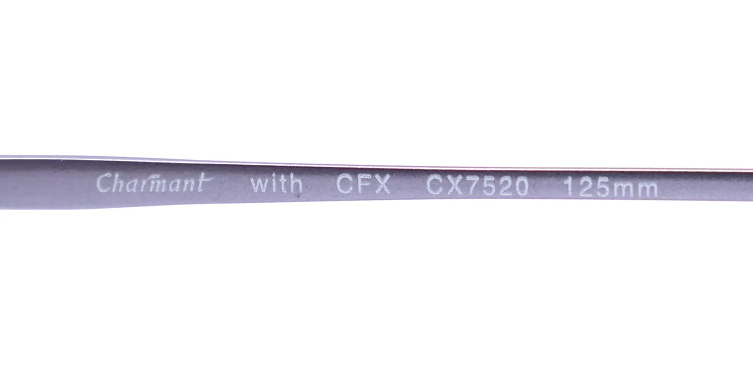 Charmant 7520 pu Eyeglasses Purple 42mm 7