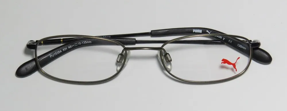 Puma 15354 Yocto kh Eyeglasses Khaki 48mm Unisex 2