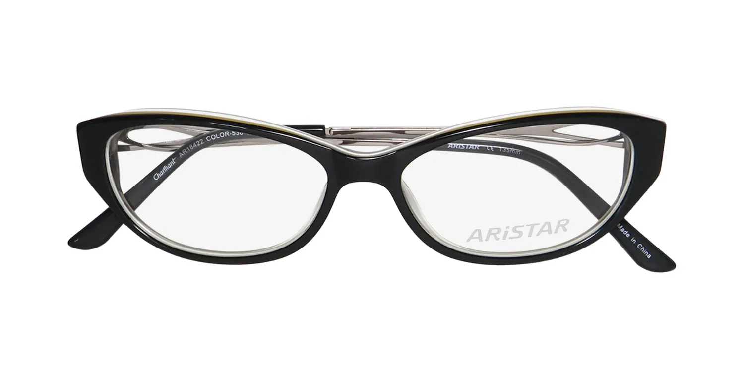 Aristar 18422 538 Eyeglasses Black 52mm 2