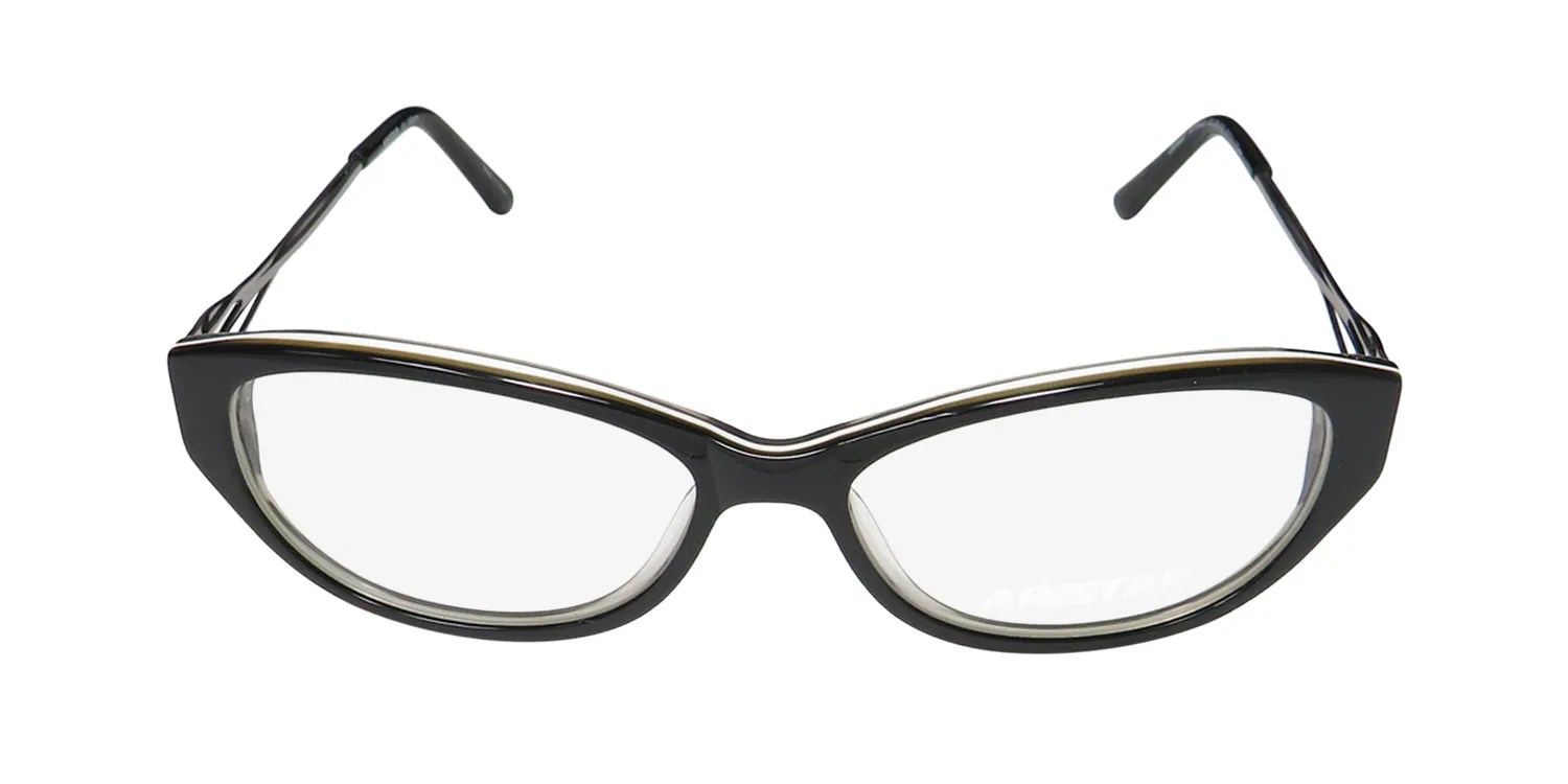 Aristar 18422 538 Eyeglasses Black 52mm 3