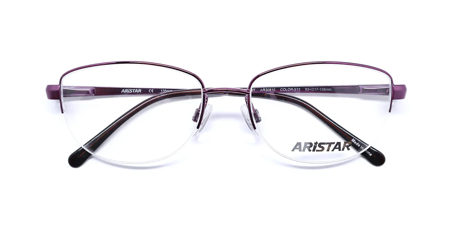Aristar 30810 513 Eyeglasses Purple 53mm 2