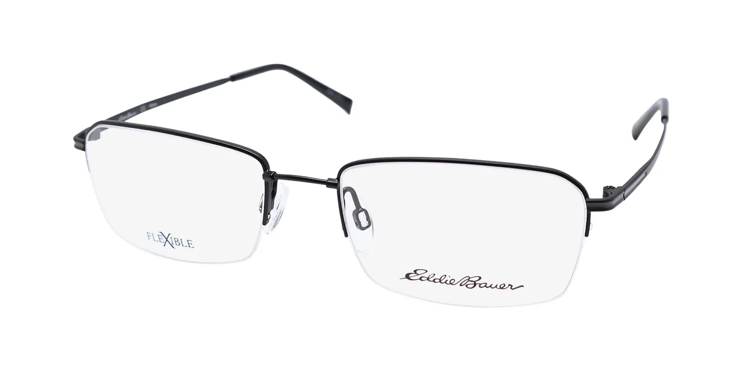 Eddie Bauer 32054 bk Eyeglasses Black 55mm