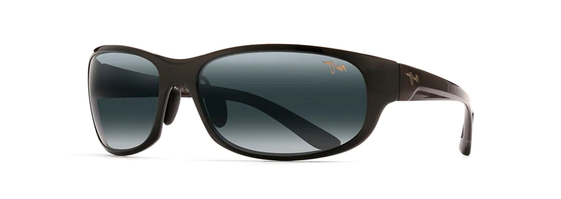 Maui Jim Twin Falls 417 02J Sunglasses Black 63mm Unisex