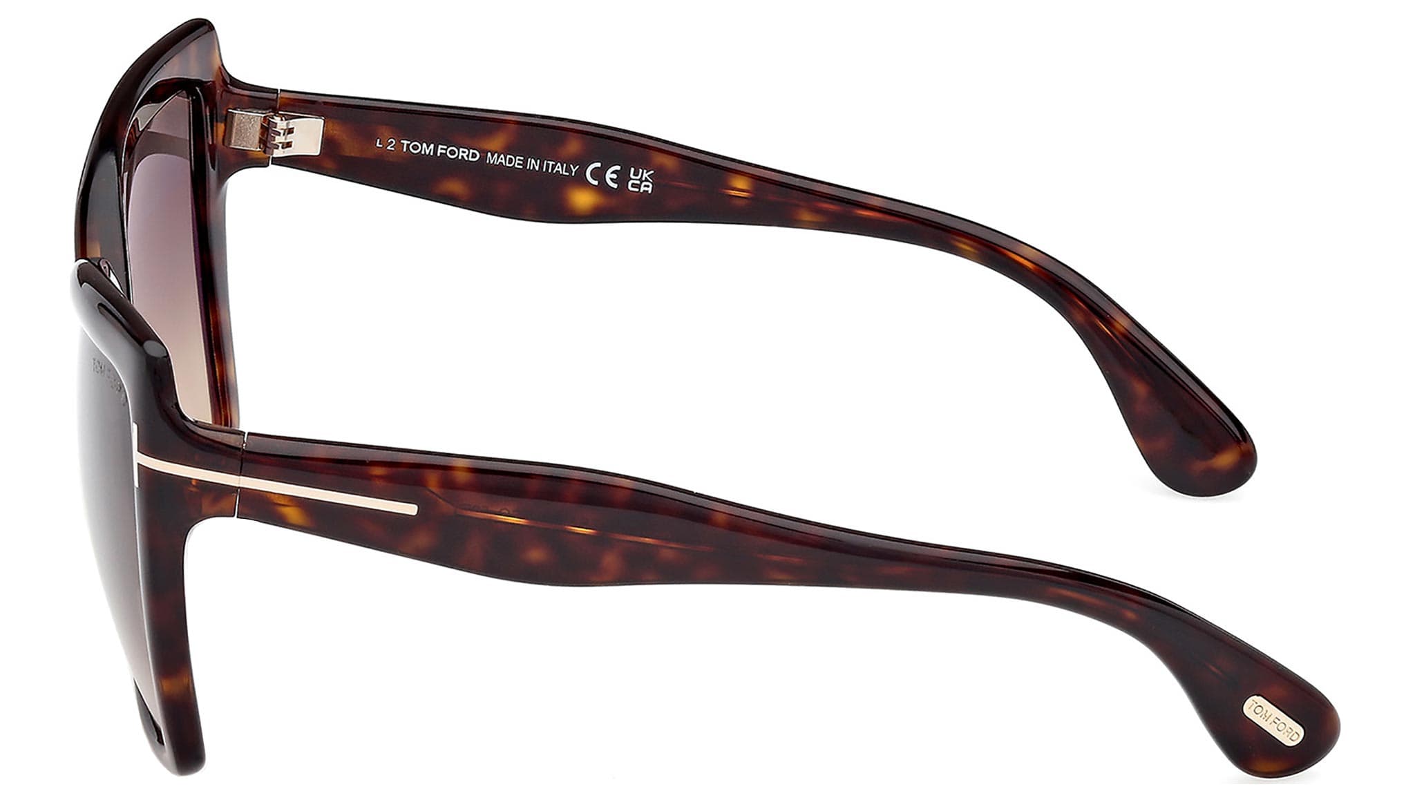 Tom Ford FT1195 52B Sunglasses Dark Havana 63mm Women 3